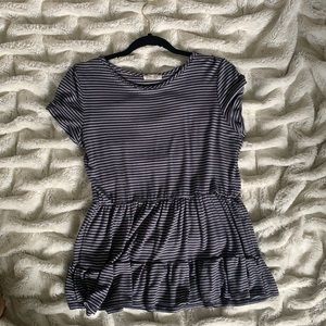 Navy Striped Olivia Rae Shirt!